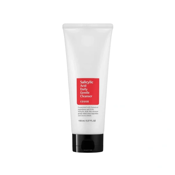CosrxSalicylicAcidDailyGentleCleanser150mlmakeupchari