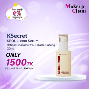 KSecret Seoul 1988 Serum: Retinal Liposome 2% + Black Ginseng 30ml