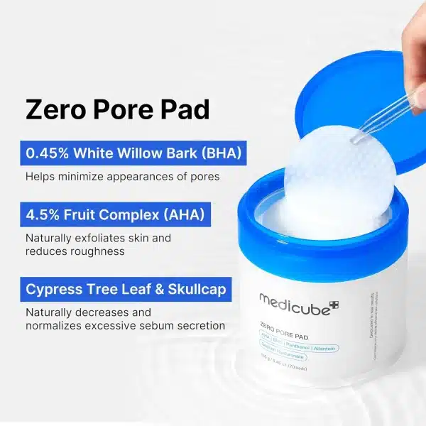 MedicubeZEROPOREPAD2.070pcsmakeupchari