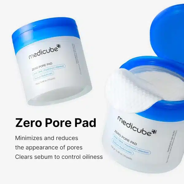 MedicubeZEROPOREPAD2.070pcsmakeupchari