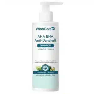 Wishcare AHA BHA Anti-Dandruff Shampoo Hydrating Formula – 250mlmakeupchari
