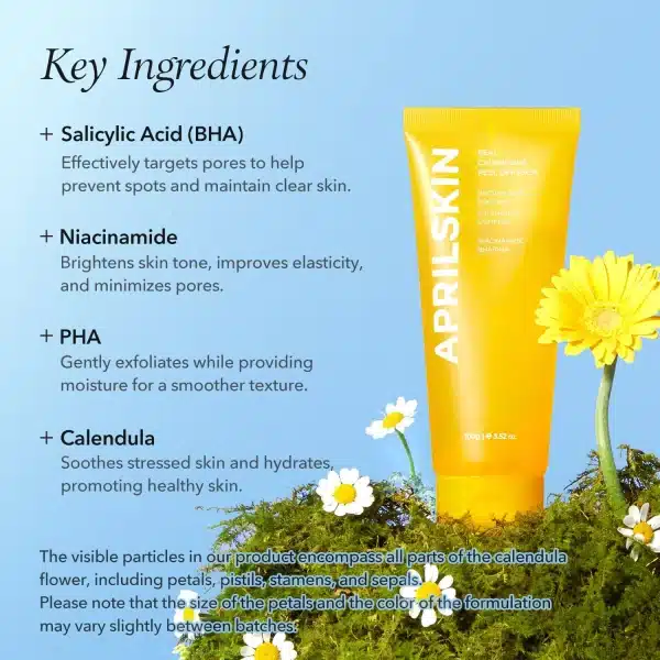 APRILSKIN REAL CALENDULA PEEL OFF PACK 100g