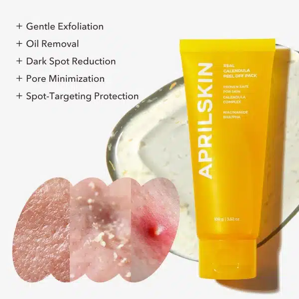 APRILSKIN REAL CALENDULA PEEL OFF PACK 100g
