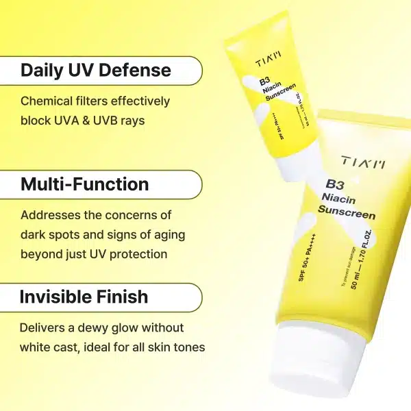 Tiam B3 Niacin Sunscreen SPF 50+ PA+++ 50ml