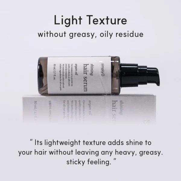 simplyO Shining Hair Serum (Argan oil) 80ml