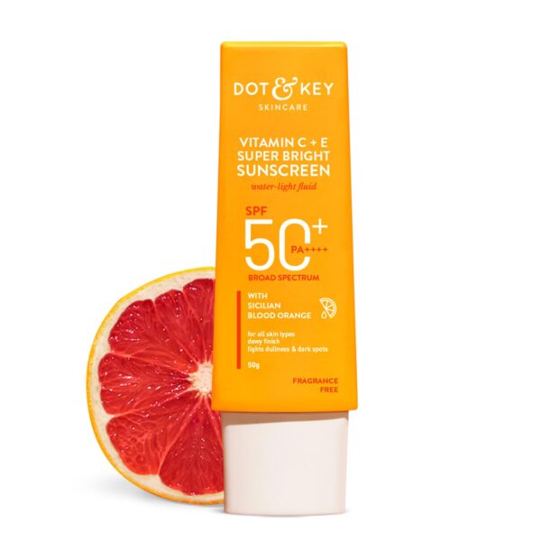 Dot & Key Vitamin C plus E Super Bright Sunscreen SPF 50+ 80g